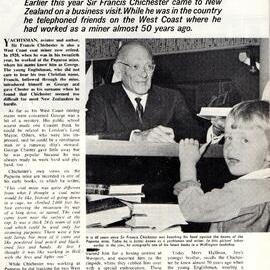 ALBUM -The story of Sir Francis Chichester working in the Paparoa mine.