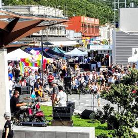 Greymouth town square