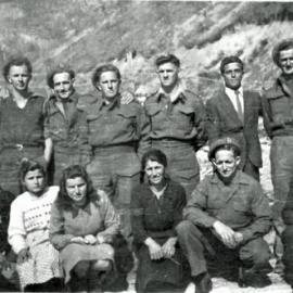 Soldier Kevin Molloy in Italy, World War II