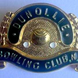 Dunollie Bowling Club badge.