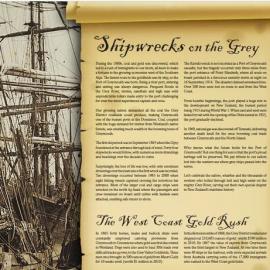 ALBUM - SHIPWRECKS - Grey,Hokitika,Buller rivers.