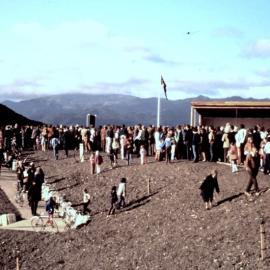 Cobden Bridge Opening Day.1975.
