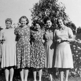 Edna Hansford in Hokitika.