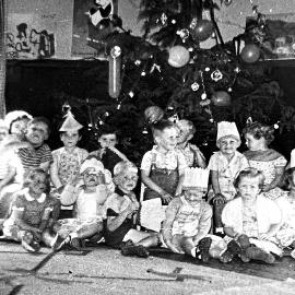 Hokitika Kindergarten Xmas Party .1955.