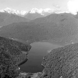 Lake Paringa, South Westland, West Coast. Sep 1958.
