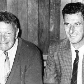 Noel Nestor and Jack Johns of Kotuku.ca.1940`s.