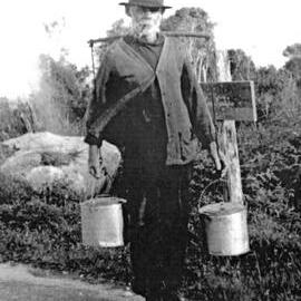 Jack Klempel - Moana milk delivery .ca.1930`s.