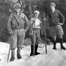 Bert Cowan - Glacier Guide, Fox Glacier.1929.