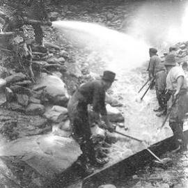  Goldmining  -   Sluicing, Westland.