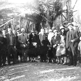 ALBUM - Opening of Waiho bridge, Franz Josef.