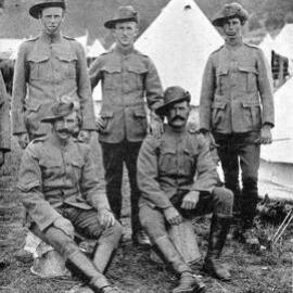 Greymouth Section of the Fifth Contingent.ca.1900-1909.