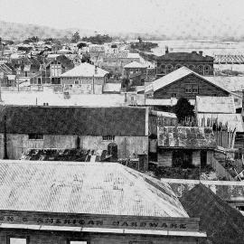 Hokitika, looking up the river.1906.