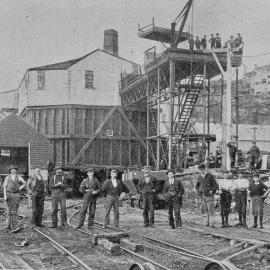  Coal bins and engine room,Denniston.1904.