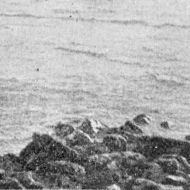 Chinese spearing fish near the Tip Head, Greymouth.1898.