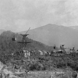 Aerial tramway at Blackball.