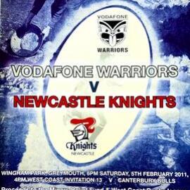 ALBUM - WARRIORS in GREYMOUTH. 2011.