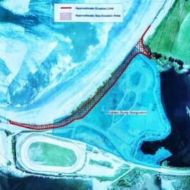 PROTECTING COBDEN.  Cyclone Fehi.2018.