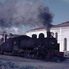 Lord Street Greymouth, 1968. Steam Trains