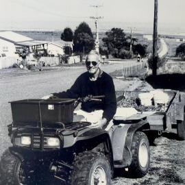  Tom who used to live opposite the school in Barrytown -  He had a beach claim.ca.mid 2000`s.