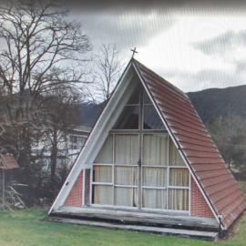 A-frame, church at Springs Junction
