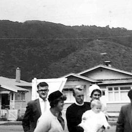 The christening of Judith Baldwin in 1967 - where is this and who is the Minister?