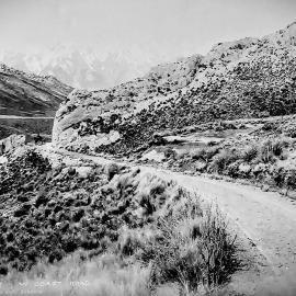 PARAPET ROCK -  Near Castle Hill on Arthurs Pass route.ca.late 1800`s.