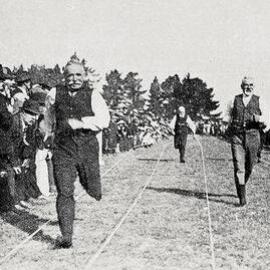  Races for pioneers at the 50th Jubilee celebrations at Hokitika.1914.