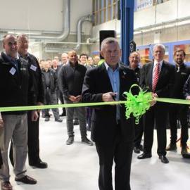 ALBUM - Mayor Tony Kokshoorn opening Tai Poutini Polytechnic building. Greymouth. 2016.