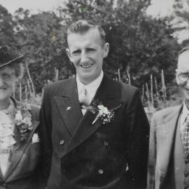Wedding of Donald Alexander Gibb Robertson.