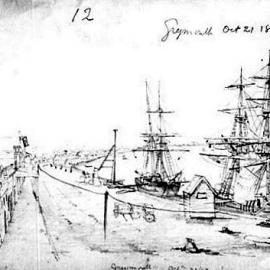 Barnicoat Sketch, Greymouth, Oct 21, 1867.