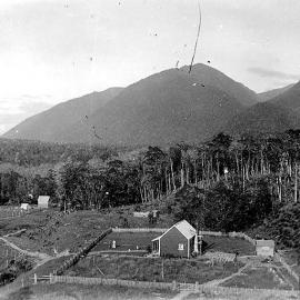 A rural property near  the headwaters, Grey River - near Lake Cristobel.1913.