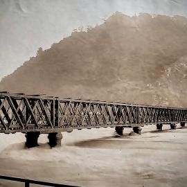 GREY RIVER in FLOOD. March. 1897.