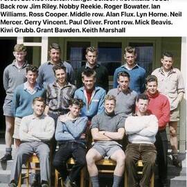 Forest Service Reefton - Ranger School - first intake.1959.