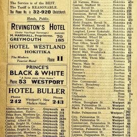 WEST COAST HOTELS,1938.