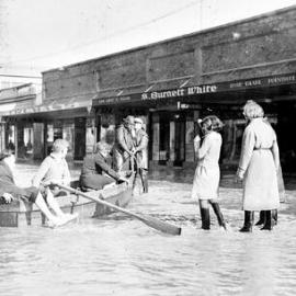 ALBUM - Greymouth, during  flood.October 1936.