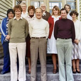 Runanga School Staff probably late 1970s