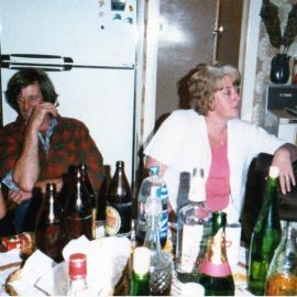 Another afternoon tea at Scotty and Shirley Thompson`s house at Moana.ca.mid 1970`s