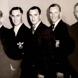The Conaghan brothers - Ray, Tony, Jim, Peter and Pat.1959.