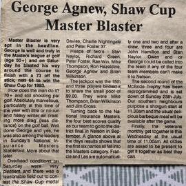 George Agnew, Ron Hazeldine - Hokitika golfres *PHOTO ALBUM*