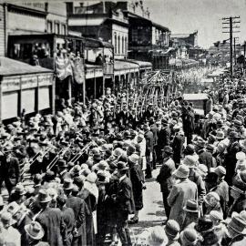 1868-1928.  GREYMOUTH BOROUGH JUBILEE PROCESSION