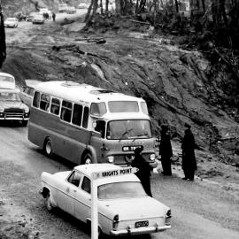 Haast Pass  opening day -  first coach through was Turnbull's from Dunedin.1965-11-06.