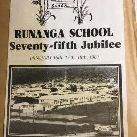 Runanga School 75th jubilee, 1981 *PHOTO ALBUM*