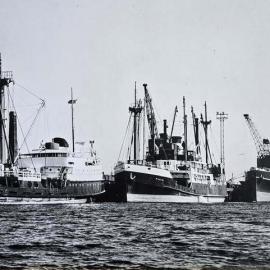 PORT OF GREYMOUTH. ca.1960.