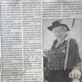 Messenger story to go with Ray Chandler photo