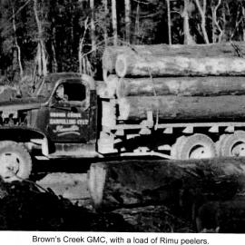  ALBUM - Browns Creek mill trucks,Inangahua.