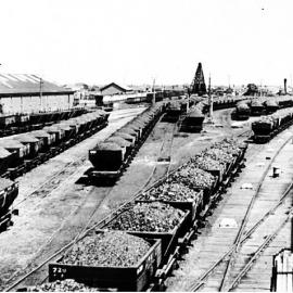 GREYMOUTH PORT . 1920's.