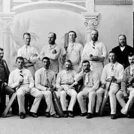 GREYMOUTH CRICKET TEAM .1890's.