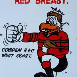 Cobden RFC - Drawn by Ross Crisp, club legion.
