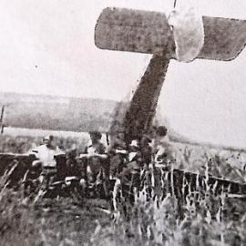 ALBUM - "Southern Cross Junior at end of Tasman flight, Feb 1931"