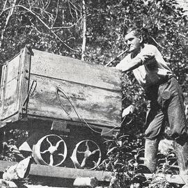Goldminer's bush claim near Hokitika.1935.